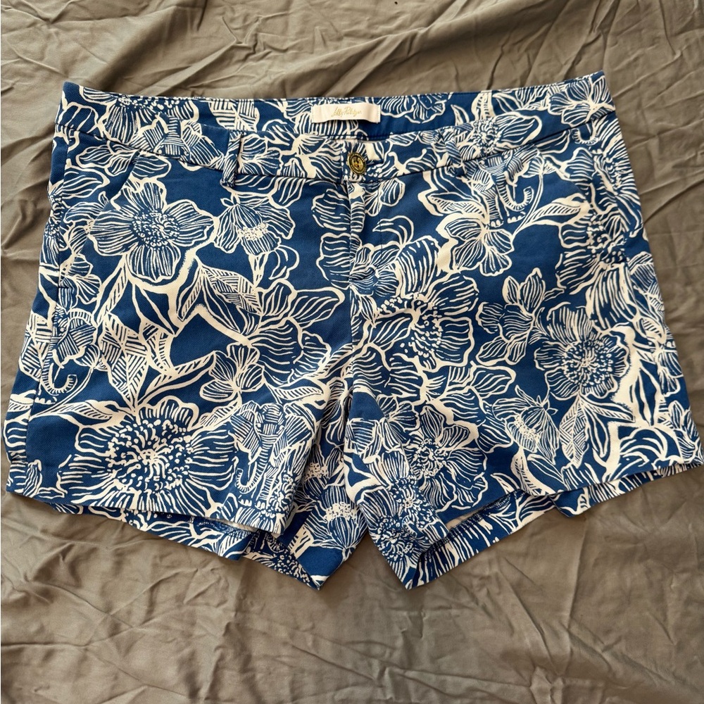 Lilly Pulitzer Callahan Shorts Size 14